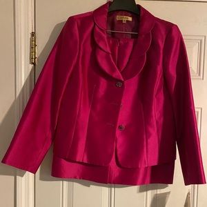 Fuchsia 2 piece suit